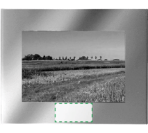 cadre photo en aluminium